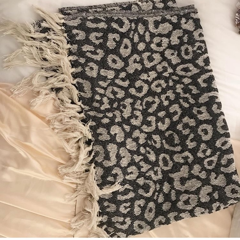 Cheetah throw blanket